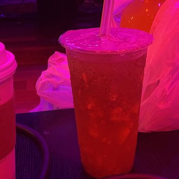 Mama's Pho N More - Lychee Tea AMAZING!!! Has a floral undertone that gives it such a clean and distinct taste. Love!! - Vietnamese Near Me - Tomball, Texas