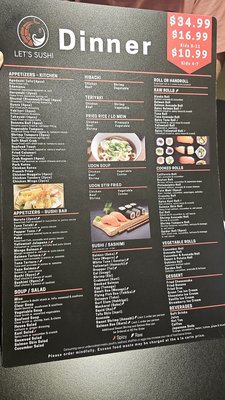Menu photo 7 Let's Sushi Wexford, PA Menu photo 7 Let's Sushi Wexford, PA