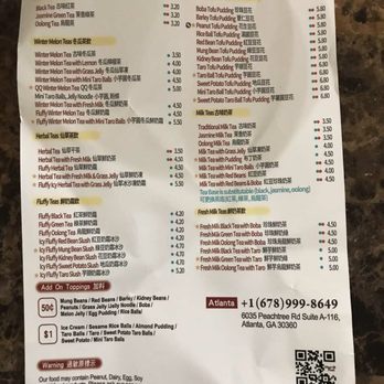 Meet Fresh - Menu - Desserts Near Me - Atlanta, Georgia Meet Fresh - Menu - Desserts Near Me - Atlanta, Georgia