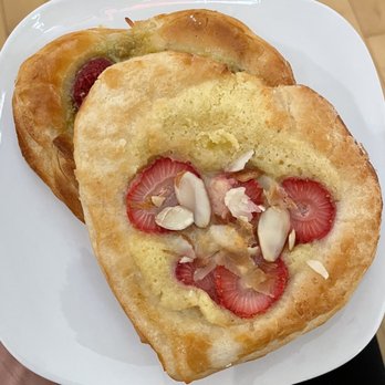 Breadologie Bakery - Heart danishes $4/ea - Bakeries Near Me - Granada Hills, California