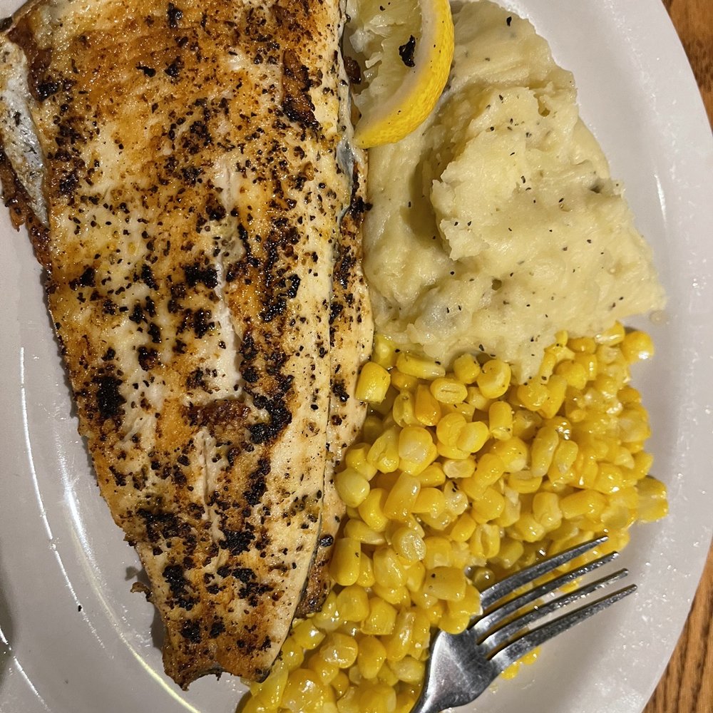 Cracker Barrel - Lemon Trout - Breakfast & Brunch Near Me - Fishkill, New York Cracker Barrel - Lemon Trout - Breakfast & Brunch Near Me - Fishkill, New York