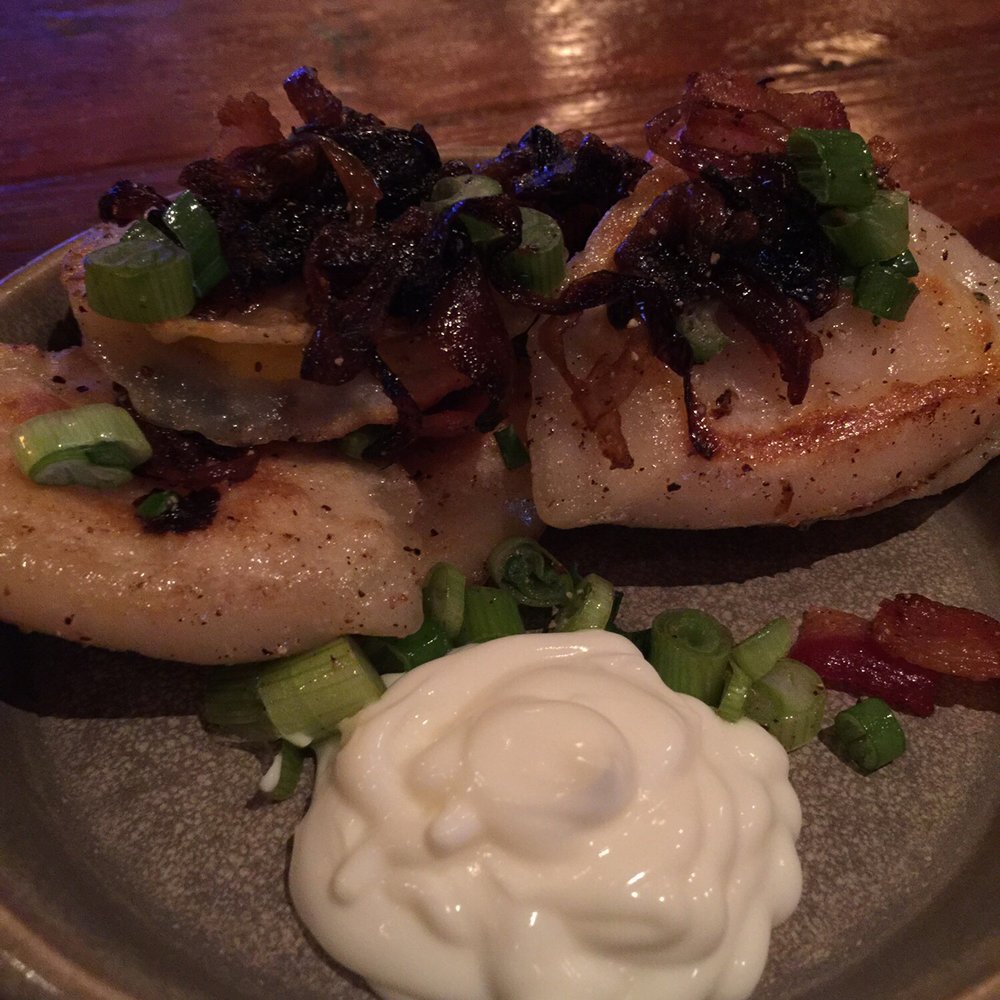 Pirogies - appetizer. Pirogies - appetizer.