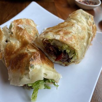 Dough Zone Dumpling House - Seattle ID - Beef pancake roll - Shanghainese Near Me - Seattle, Washington Dough Zone Dumpling House - Seattle ID - Beef pancake roll - Shanghainese Near Me - Seattle, Washington