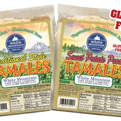 White Mountain Foods - White Mountain Foods Vegan Tamales - Traditional and Sweet Potato Pecan