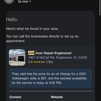 JSN Auto Repair - Tires Near Me - Englewood, Florida