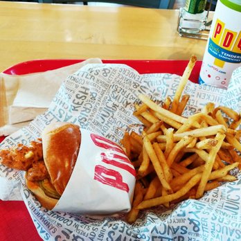PDQ Chicken - The new Buffy bleu sandwich. Tasty - Chicken Shop Near Me - Sanford, Florida PDQ Chicken - The new Buffy bleu sandwich. Tasty - Chicken Shop Near Me - Sanford, Florida