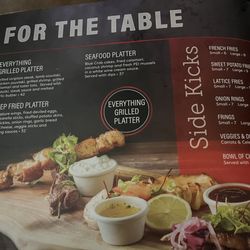 Portly Piper - HUGE menu - sharing platters page