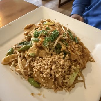 KATI Asian Cuisine - Pad Thai level 2 - too spicy more like level 3:4 delicious though - Asian Fusion Near Me - Juno Beach, Florida KATI Asian Cuisine - Pad Thai level 2 - too spicy more like level 3:4 delicious though - Asian Fusion Near Me - Juno Beach, Florida