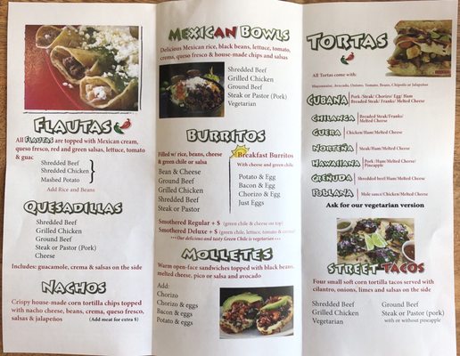 Menu photo 4 Sabroso Fresh Mexican Grill Centennial, CO