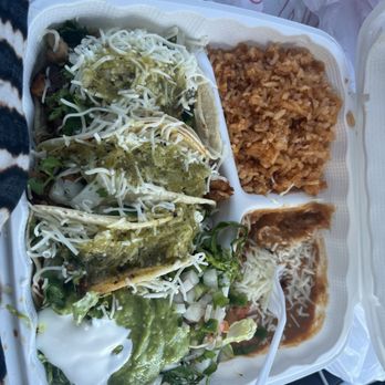 Pacheco’s Mexican Grill - Deliciousness three taco plate. - Mexican Near Me - Pacheco, California