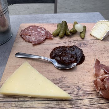 Simeon's On The Commons - Meat and cheese plate - New American Near Me - Ithaca, New York Simeon's On The Commons - Meat and cheese plate - New American Near Me - Ithaca, New York