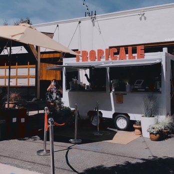 Tropicale - The front area. Trailer where orders are placed and drinks are picked up. - Latin American Near Me - Portland, Oregon Tropicale - The front area. Trailer where orders are placed and drinks are picked up. - Latin American Near Me - Portland, Oregon