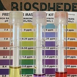 Results from a water test  from a biosphere from learning express showed High Nitrates High Nitrites slight ammonia. 3 harmful compounds