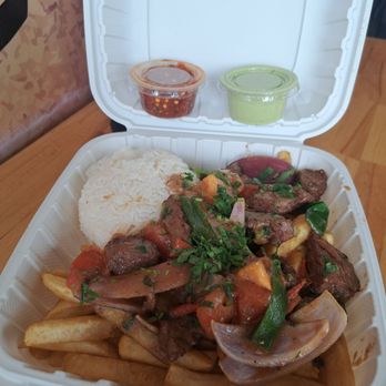 Pablitos Tacos - Lomo Saltado Plate  Crack Sauce - Mexican Near Me - Corona, California