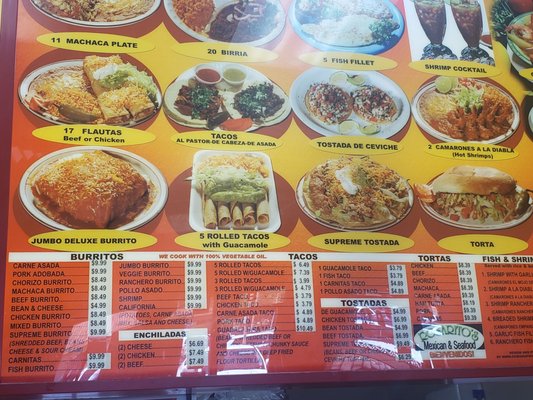 Menu photo 7 Rosarito's Mexican And Seafood Lakeside, CA Menu photo 7 Rosarito's Mexican And Seafood Lakeside, CA