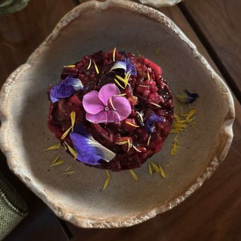PureFire Yoga - Stunning beet salad with edible flowers. The food every single day was healthy , fulfilling, and made with love. - Yoga Near Me - Bethesda, Maryland PureFire Yoga - Stunning beet salad with edible flowers. The food every single day was healthy , fulfilling, and made with love. - Yoga Near Me - Bethesda, Maryland