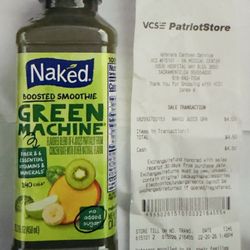 02/20/2026:  02/20/2026:  Veterans' Canteen Services is AKA, VCS Patriot Store; I bought Green Machine for quenching my thirst.