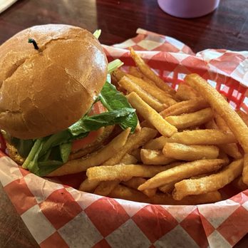 Downward Dog - Old Faithful Burger - Diners Near Me - Corvallis, Oregon