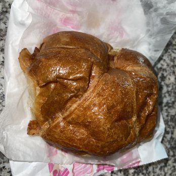 Elgin Donuts - Bacon, Egg & Cheese Croissant sandwich (yummy)! - Donuts Near Me - Elgin, Texas