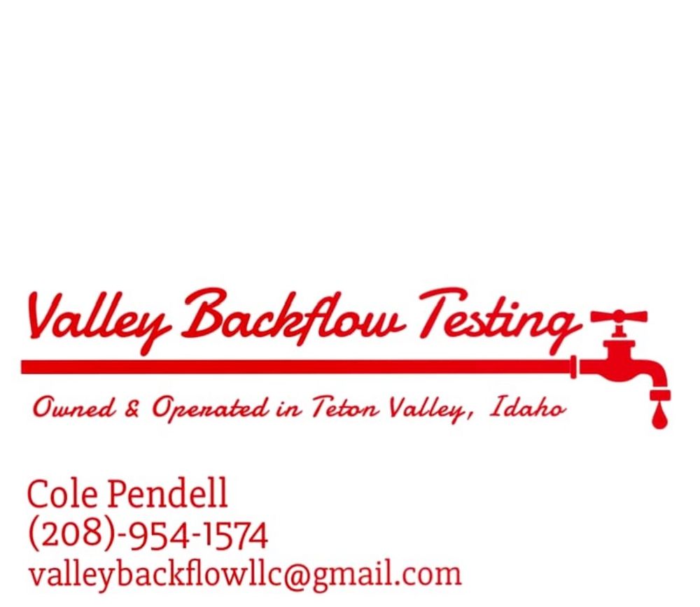 Slide of Valley Backflow Testing