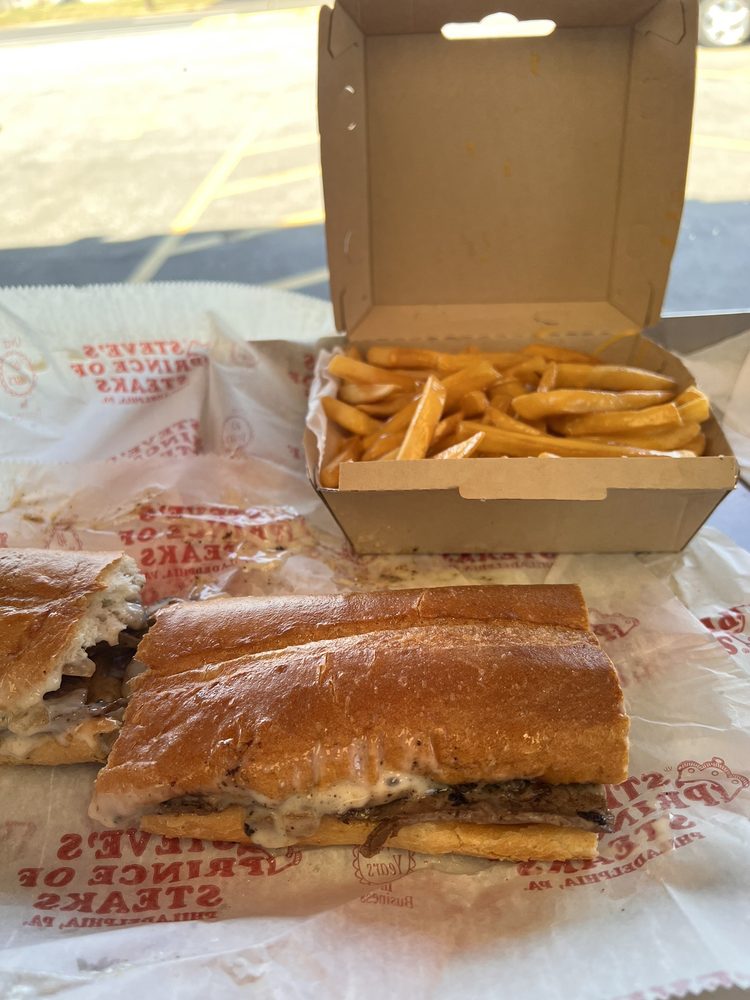 Food from Steve's Prince of Steaks