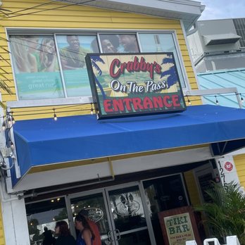 Crabby's On The Pass - Welcome in!! - Seafood Near Me - Treasure Island, Florida