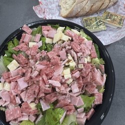 Gatto’s Italian Restaurant and Bar - Gatto's Garbage Salad (ham, salami, fontanelle cheese)