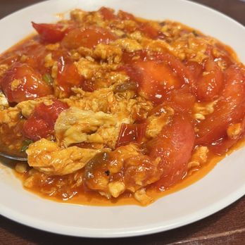 Fortune Noodle House - V14 Stir fried tomatoes with eggs - Chinese Near Me - Cincinnati, Ohio Fortune Noodle House - V14 Stir fried tomatoes with eggs - Chinese Near Me - Cincinnati, Ohio