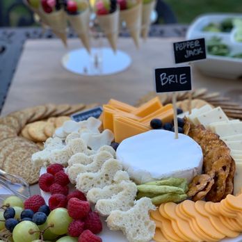 Events by Shari - Charcuterie board with Mickey shaped bread and cheese for the kids! - Party & Event Planning Near Me