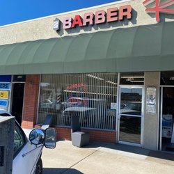 Allied Gardens Barber Shop - Store front: Open again!