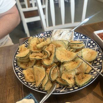 Aegean Estiatorio - Fried Zucchini - Seafood Near Me - Park Ridge, New Jersey Aegean Estiatorio - Fried Zucchini - Seafood Near Me - Park Ridge, New Jersey