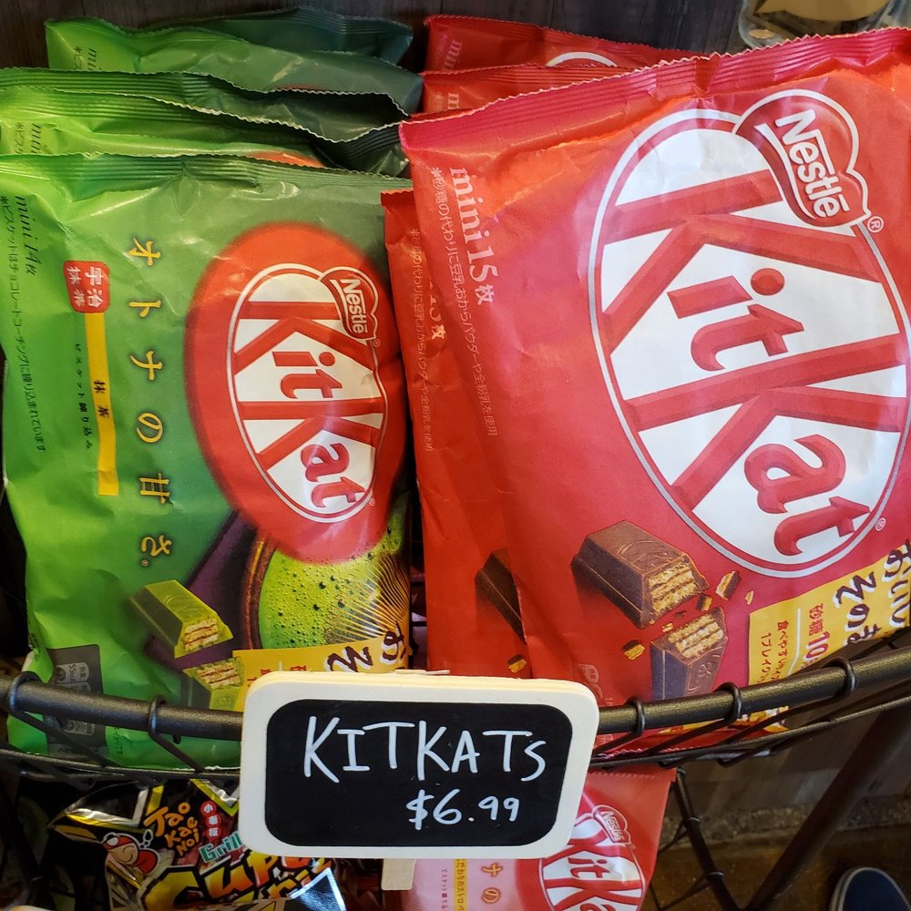 BoraSoo Cafe - Green tea and regular kit kats - Bubble Tea Near Me - Davie, Florida