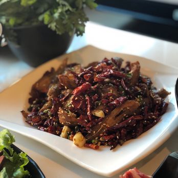 LaMei Hot Pot - Fried pork intestine - Chinese Near Me - Brookline, Massachusetts