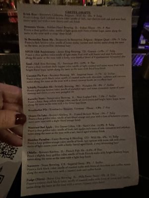 Menu photo 8 Gretel Chicago, IL