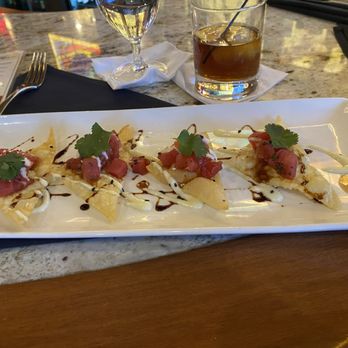 Eddie Merlot's - Ahi Tuna Nachos - Steakhouses Near Me - Englewood, Colorado Eddie Merlot's - Ahi Tuna Nachos - Steakhouses Near Me - Englewood, Colorado