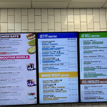 Smoothie King - The menu - Juice Bars & Smoothies Near Me - Las Vegas, Nevada