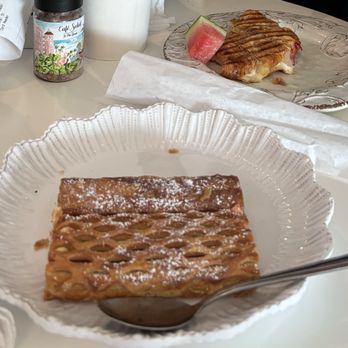 Cafe Soleil - guava lattice - Bakeries Near Me - St. Pete Beach, Florida