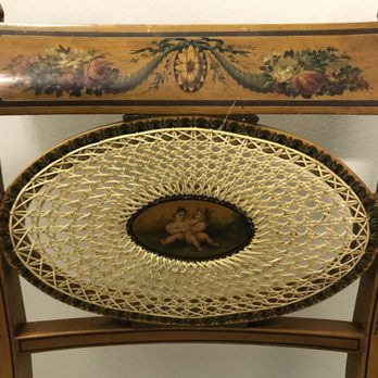 Dallas Cane Rush & Wicker - Adams Period Elliptical Hand Caned Back with Medallion - Furniture Repair Near Me - Dallas, Texas Dallas Cane Rush & Wicker - Adams Period Elliptical Hand Caned Back with Medallion - Furniture Repair Near Me - Dallas, Texas