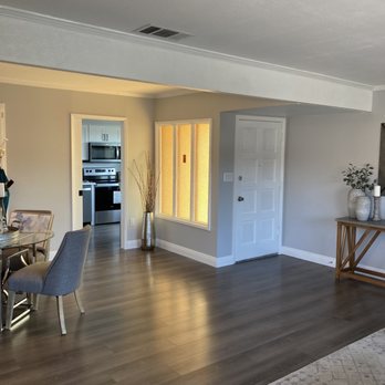 Zettner Flooring - a living room and dining room - Flooring Near Me