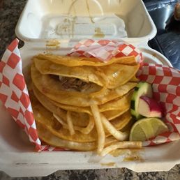 Quesa Birria Combo Includes Consomé