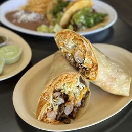 Surf and Turf Burrito