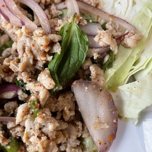 Photo of Hoy-Ka Thai Restaurant - Los Angeles, CA, United States. Chicken larb