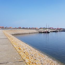 Autofreie Insel ! - Hafen Baltrum