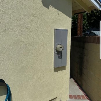 Patchwork's Plastering  & Patching Specialists - Panel upgrade patch finish - Stucco Services Near Me