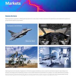 Spencer Web Design - High Energy Devices