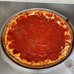 Pizza Napoli - Chicago Style Pan Pizza.