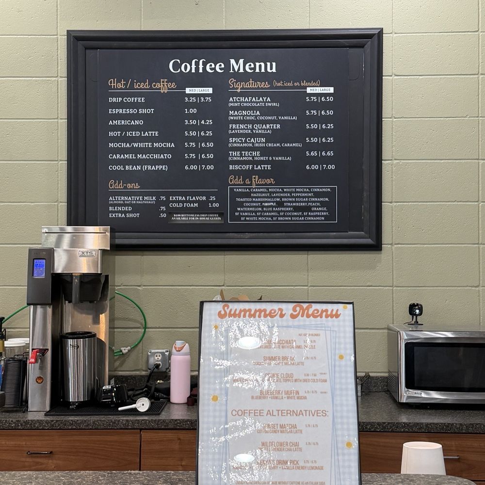 The Louisiana Bean - Coffee menu - Coffee & Tea Near Me The Louisiana Bean - Coffee menu - Coffee & Tea Near Me