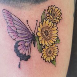 Smart Ink Tattoo & Art Collective - My gorgeous butterfly on my arm