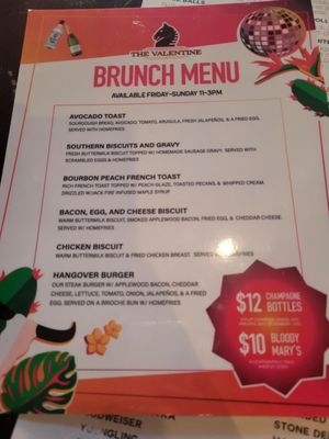 Menu photo 5 The Valentine Nashville, TN Menu photo 5 The Valentine Nashville, TN
