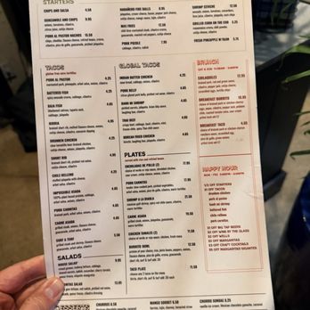 Mas Taco Bar - The food menu - Tacos Near Me - Sacramento, California